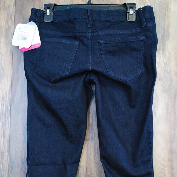 NWT Isabel Maternity by Ingrid+Isabel Dark Wash Stretch Jegging Jeans - Picture 1 of 7